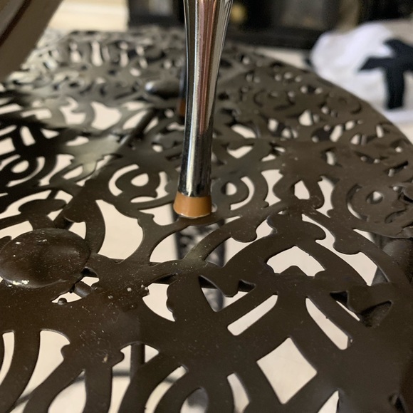 Varsavia Viamara white leather high heels. Peep toe 7.5 - Picture 4 of 5